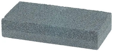 Obdélníkový brusný kámen, 2 brusné zrnitosti (36 a 60), rozměry: 35 × 90 × 135 mm
